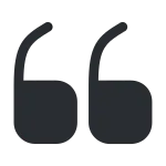 Quote Up SVG Icon